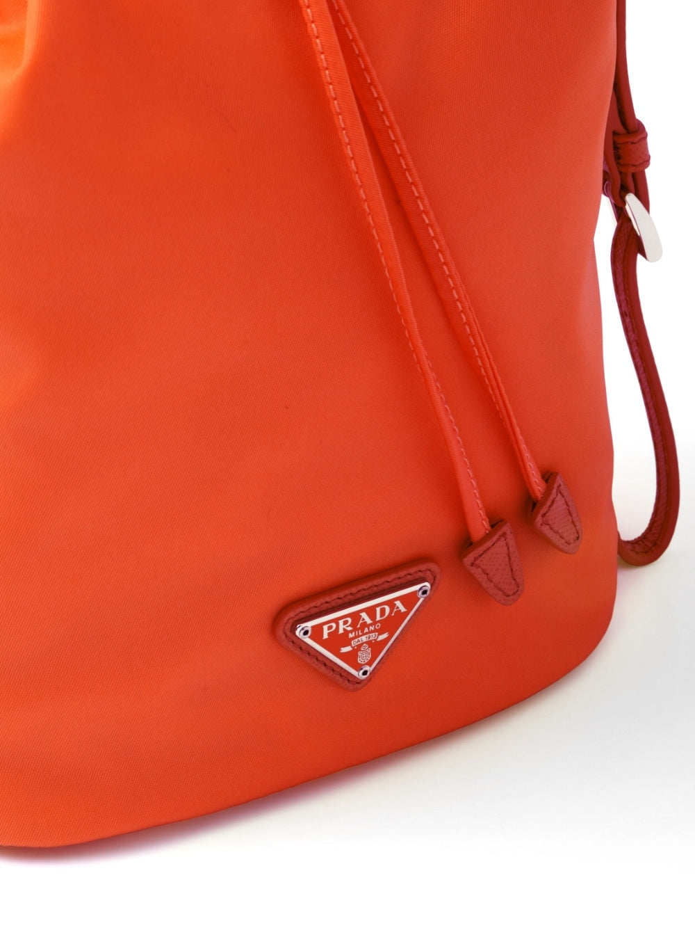 Pra*a mini re-nylon bucket bag