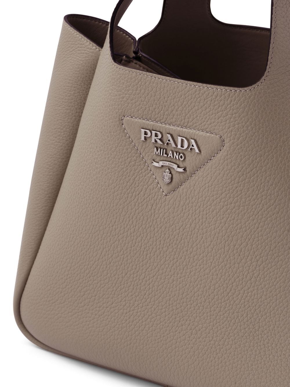 Pra*a lots leather tote bag