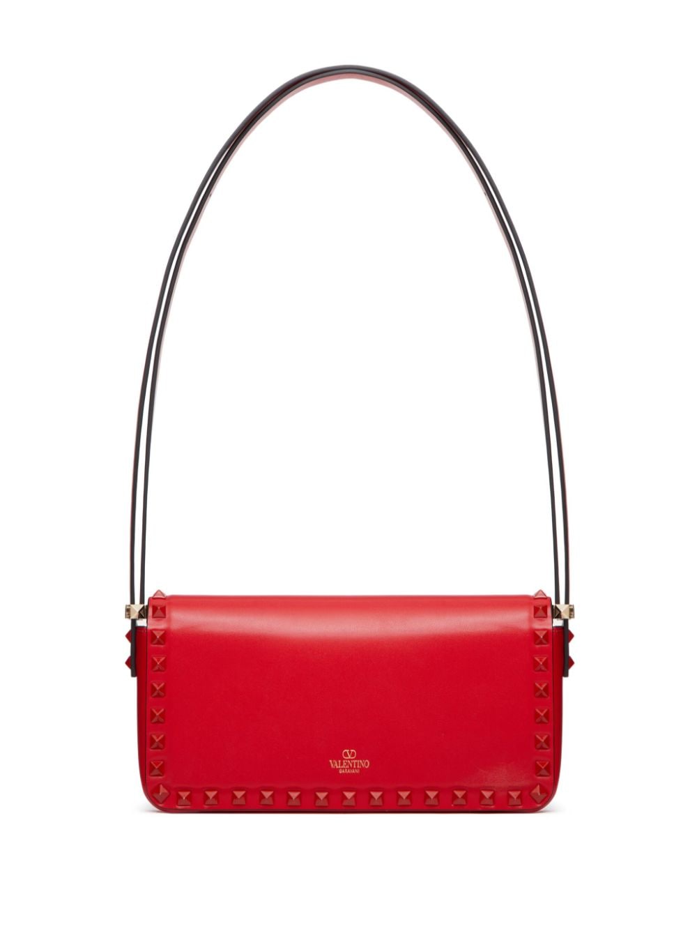 Valentino Garavani Rockstud23 E/W leather shoulder bag