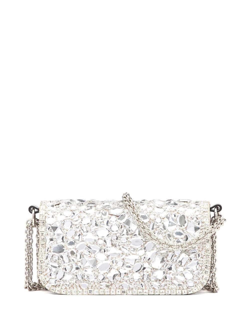 Valentino Garavani crystal-embellished shoulder bag