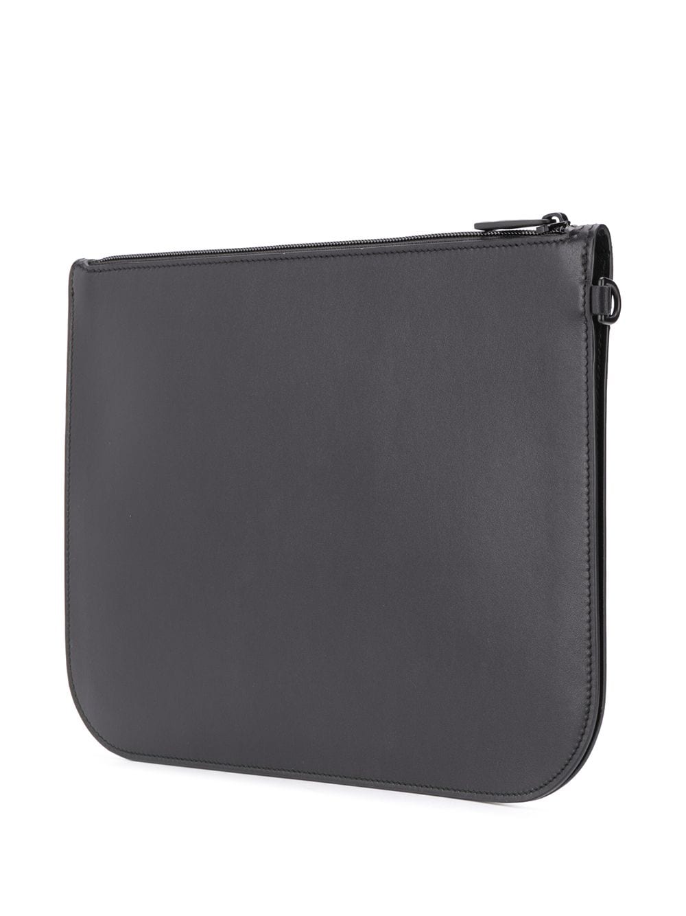 Alexander McQueen logo clutch bag