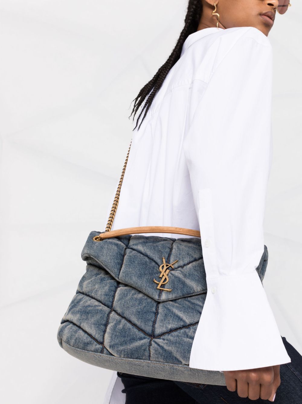 Saint Laurent LouLou Puffer shoulder bag