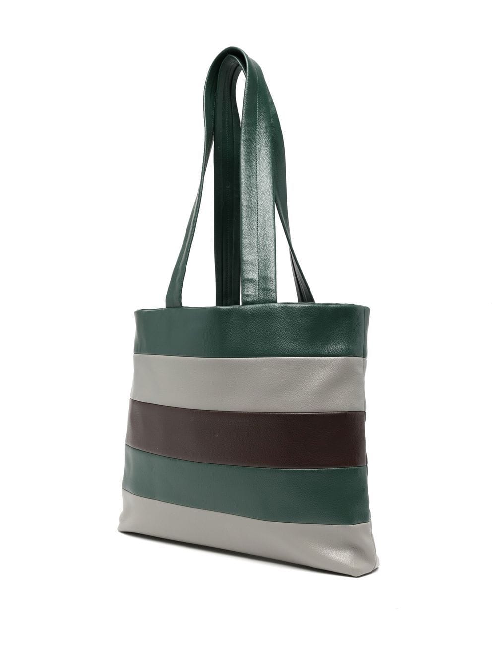 0711 Harper colour-block tote bag