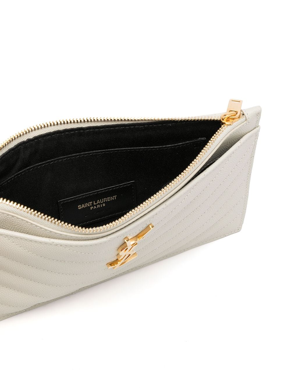 Saint Laurent Cassandre Matelassé zip-fastening pouch