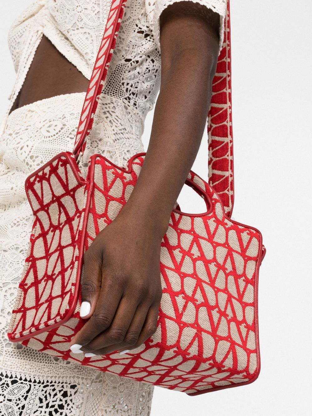 Valentino Garavani La troisième Toile Iconographe tote bag