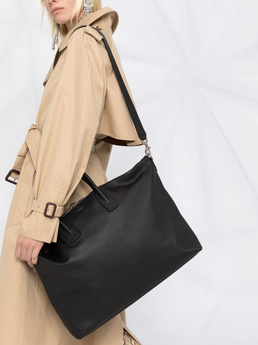 Saint Laurent Giant logo-print tote bag