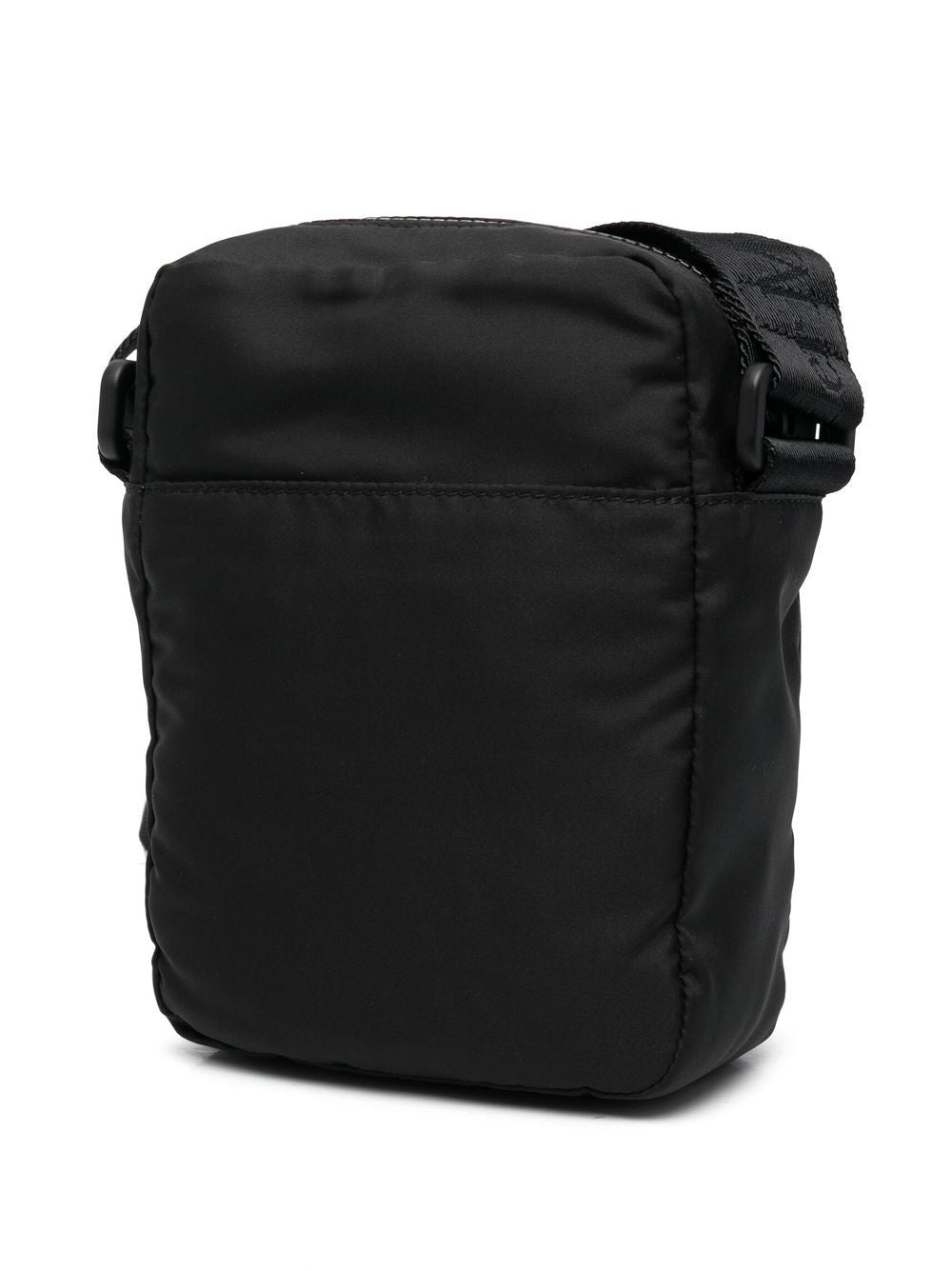 Alexander McQueen graffiti logo-print messenger bag