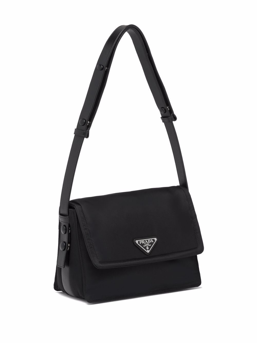 Pra*a small re-nylon padded shoulder bag