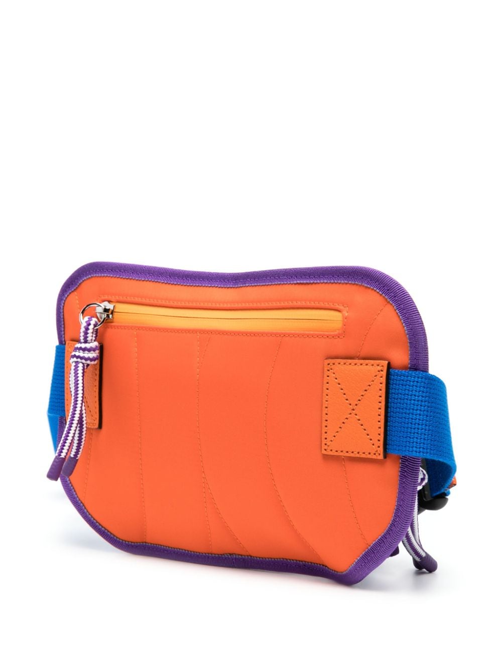 G*u*i gg-logo print zipped belt bag