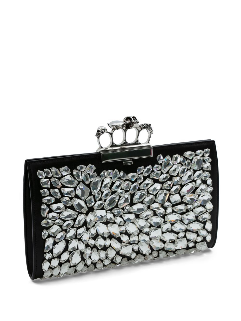 Alexander McQueen Jewelled Flat crystal-embellished clutch bag