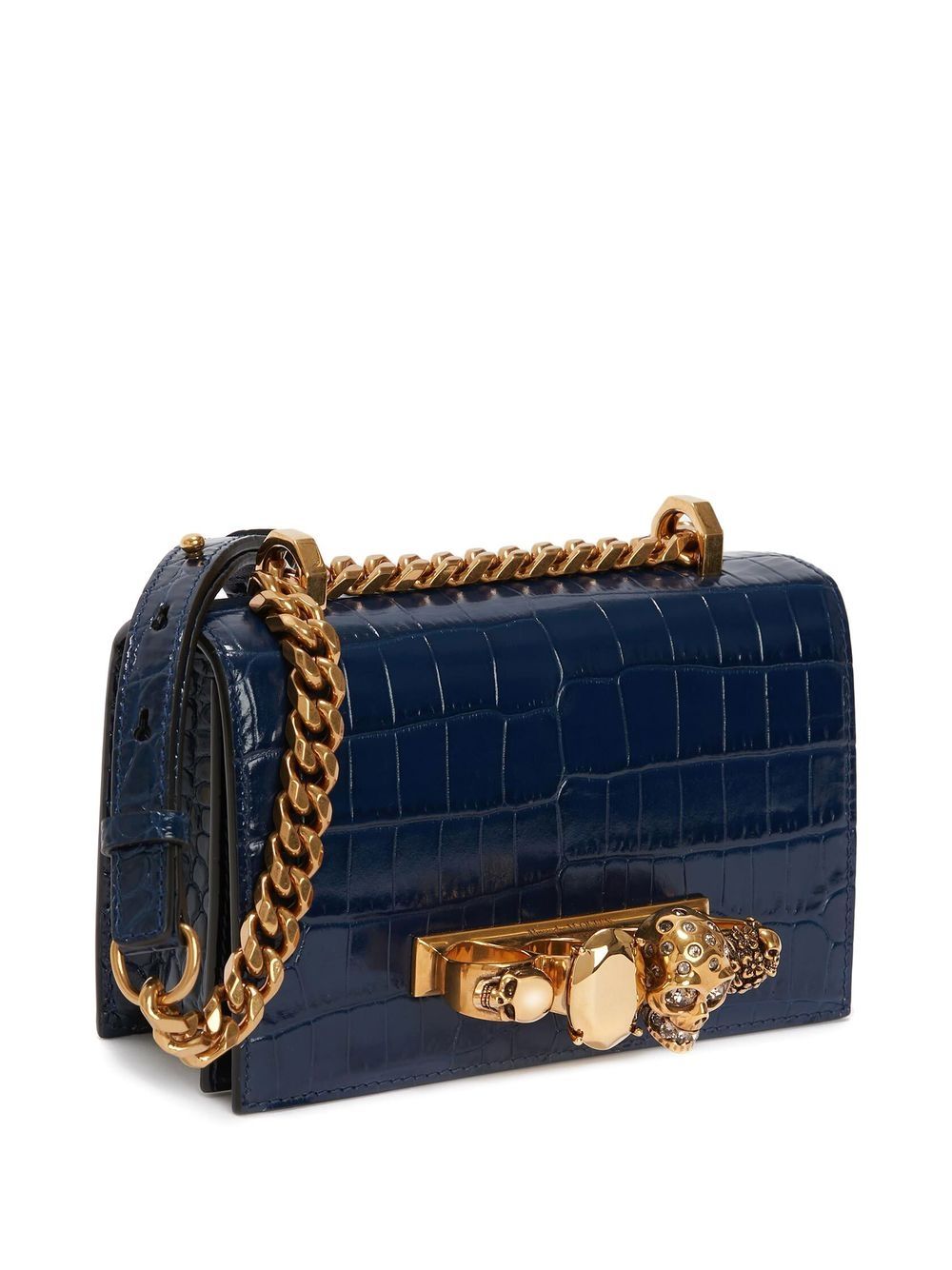 Alexander McQueen embellished-mini bag