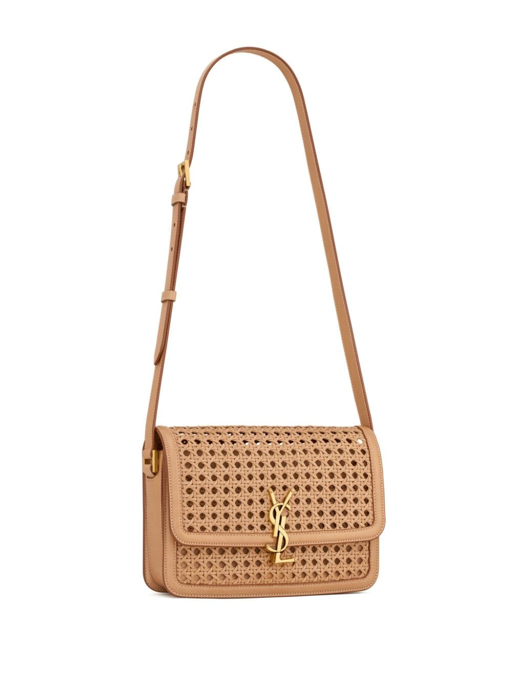 Saint Laurent medium Solferino woven leather shoulder bag