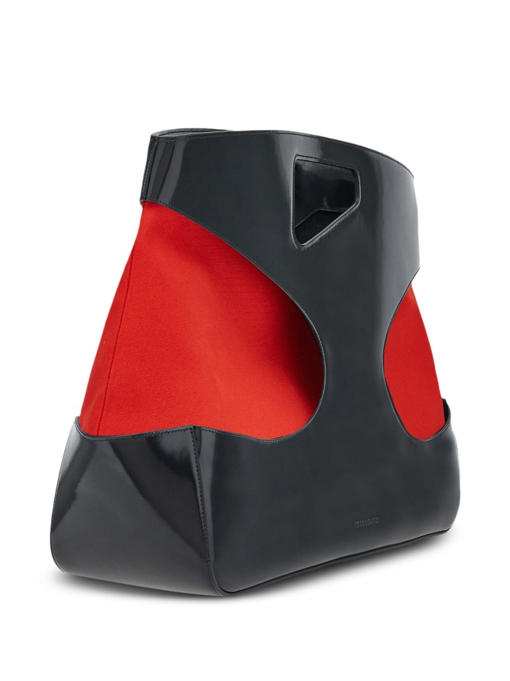 Ferragamo cut-out top handle bag