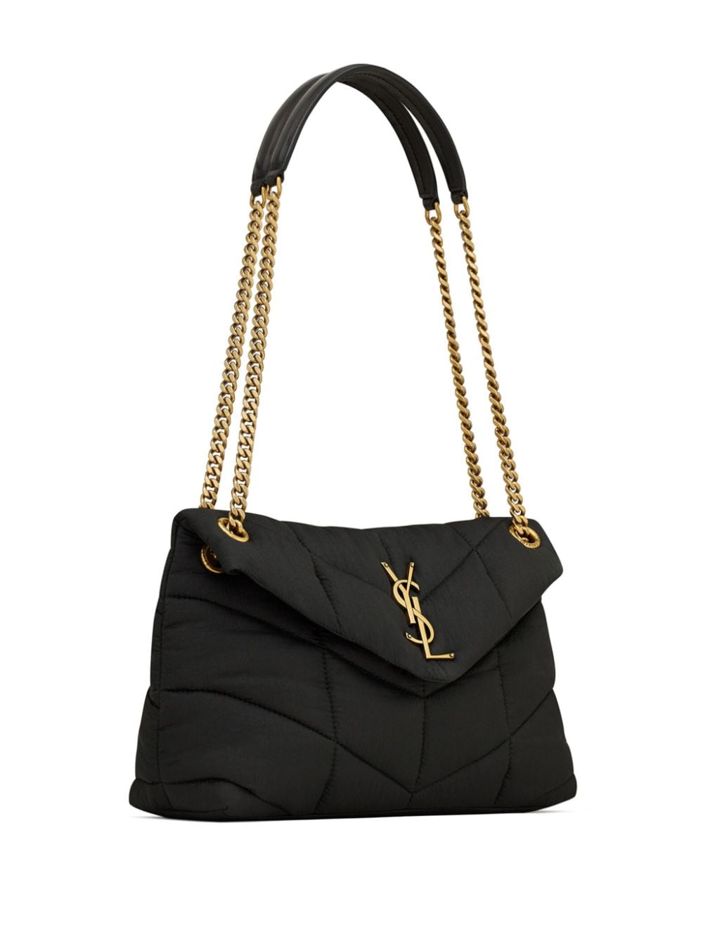 Saint Laurent small quilted puffer bag