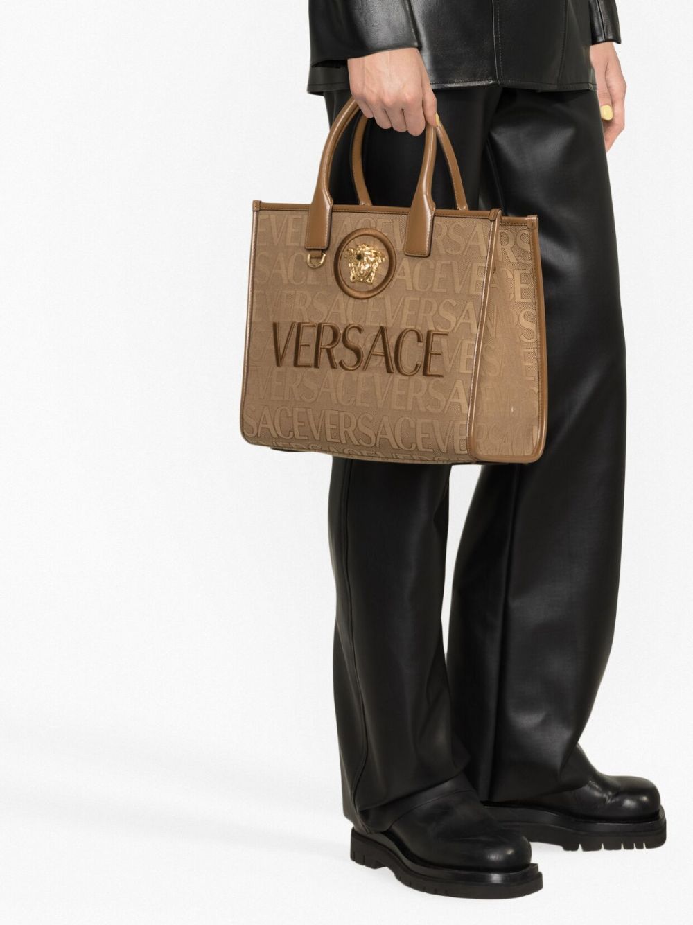 Versace small Versace Allover tote bag