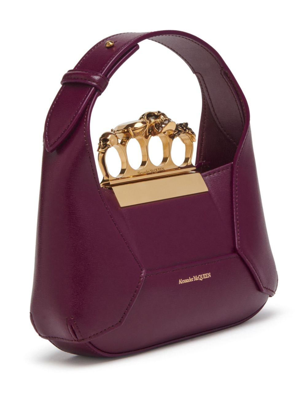 Alexander McQueen The Jewelled leather mini bag