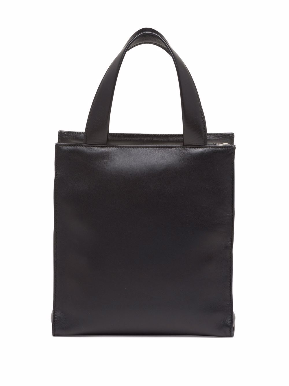 Pra*a triangle logo tote bag