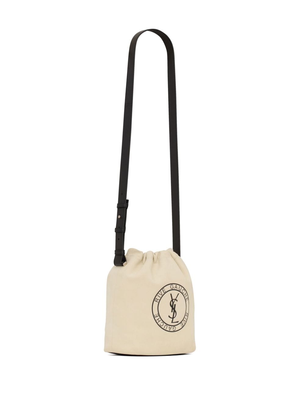 Saint Laurent Rive Gauche leather bucket bag