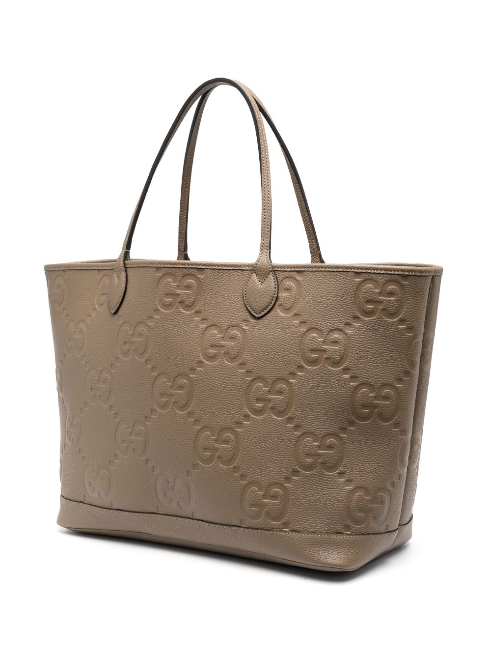 G*u*i all-over logo tote bag