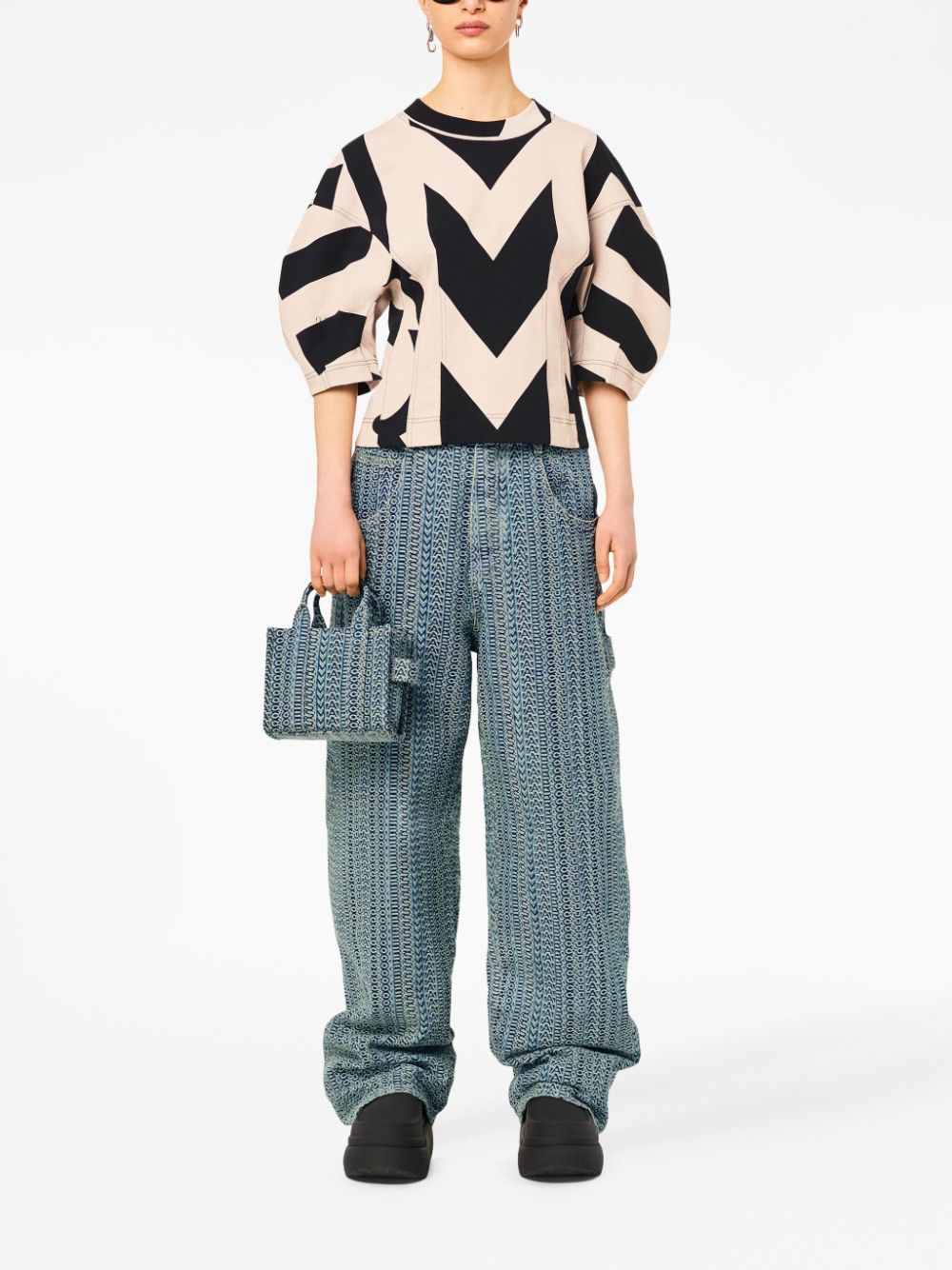 Marc Jacobs The Monogram Jacquard Mini Tote bag