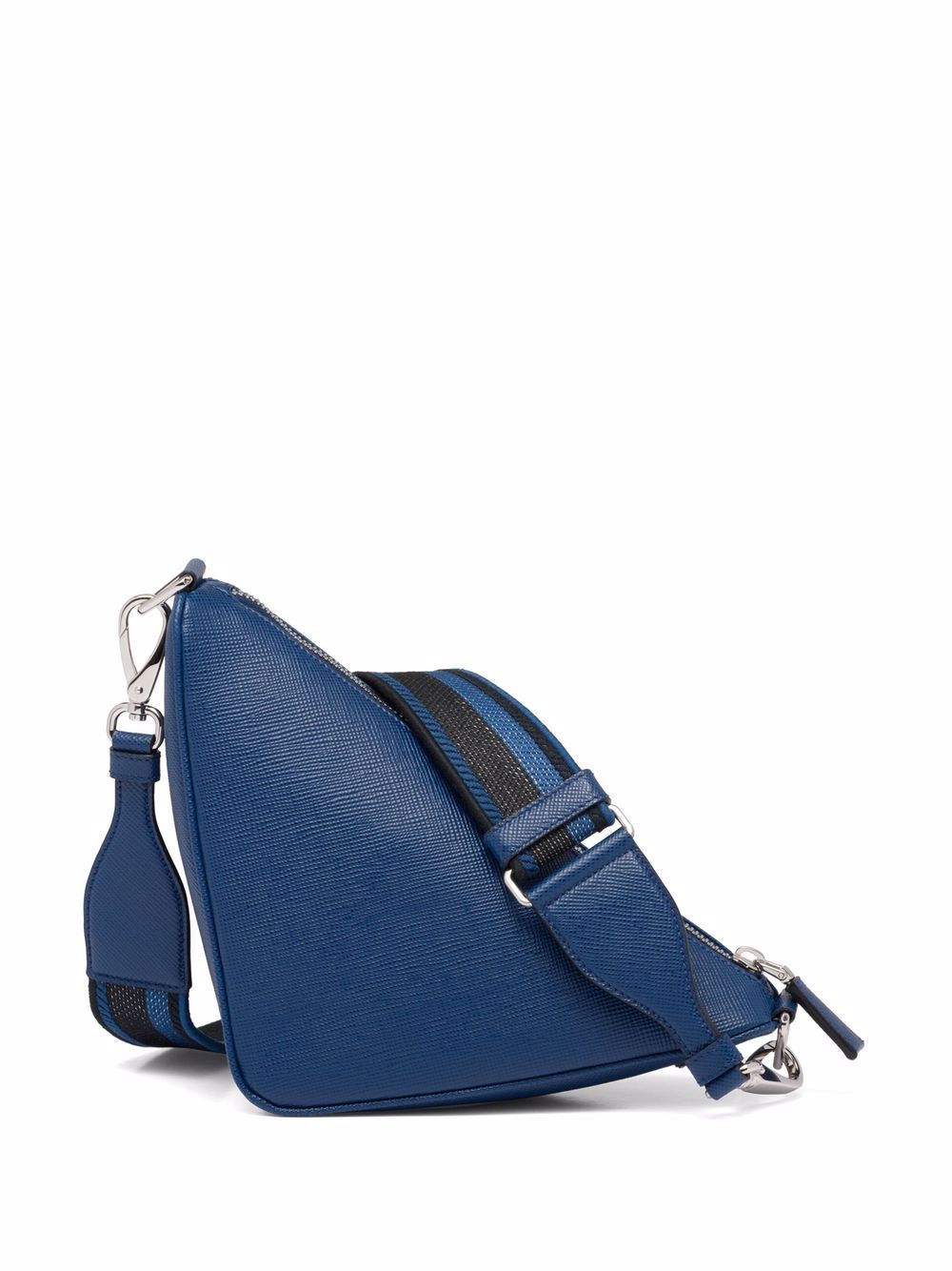 Pra*a saffiano leather triangle bag