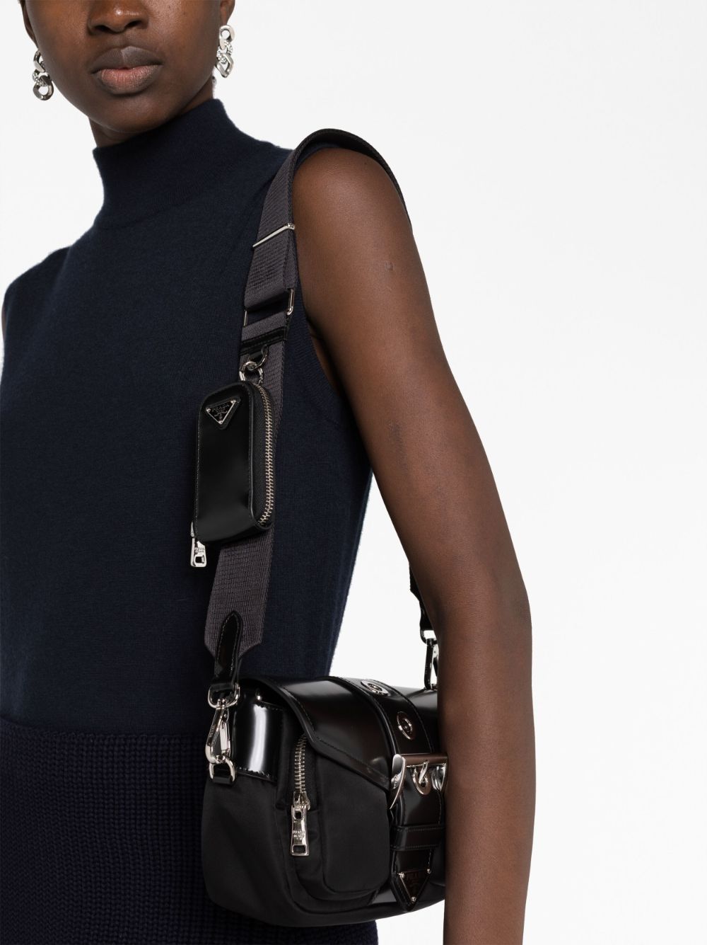 Pra*a small pocket shoulder bag