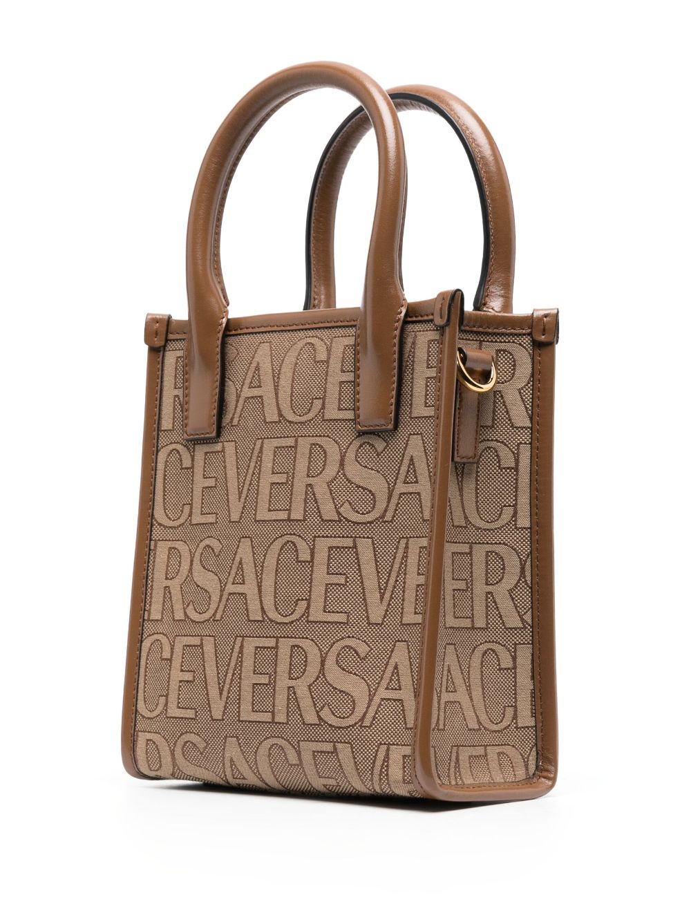 Versace mini Versace Allover-jacquard tote bag