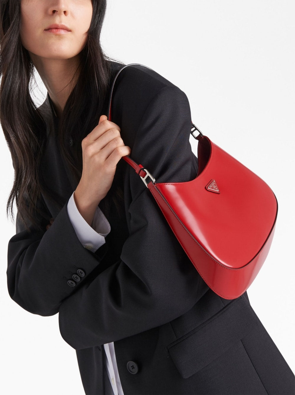 Pra*a cleo leather shoulder bag