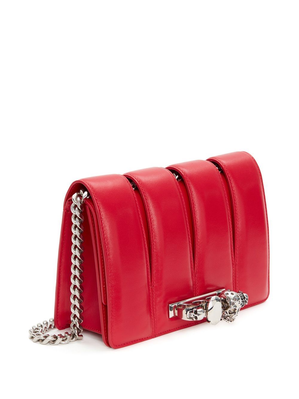 Alexander McQueen Slash leather shoulder bag