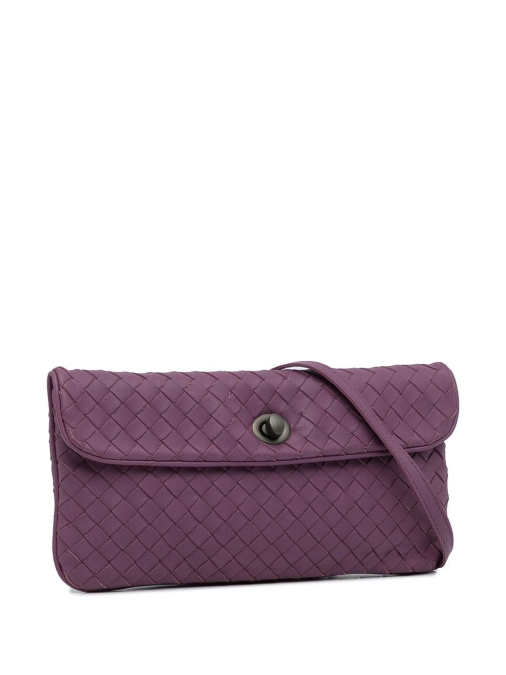 Bo*te*ga ve*ne*ta   2012-2022 intrecciato leather crossbody bag