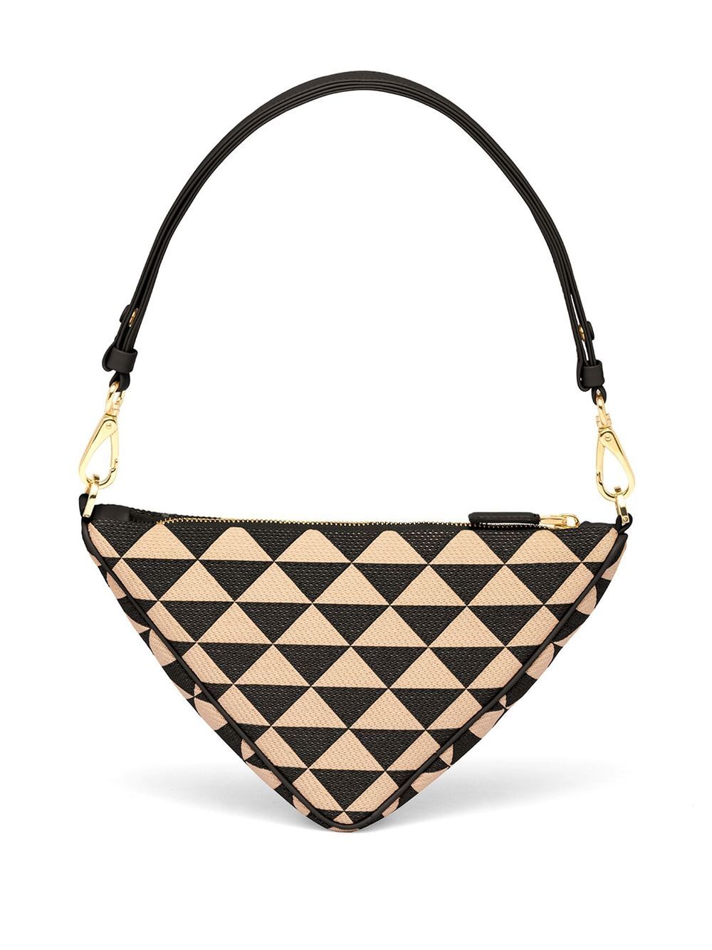 Pra*a embroidered jacquard mini bag