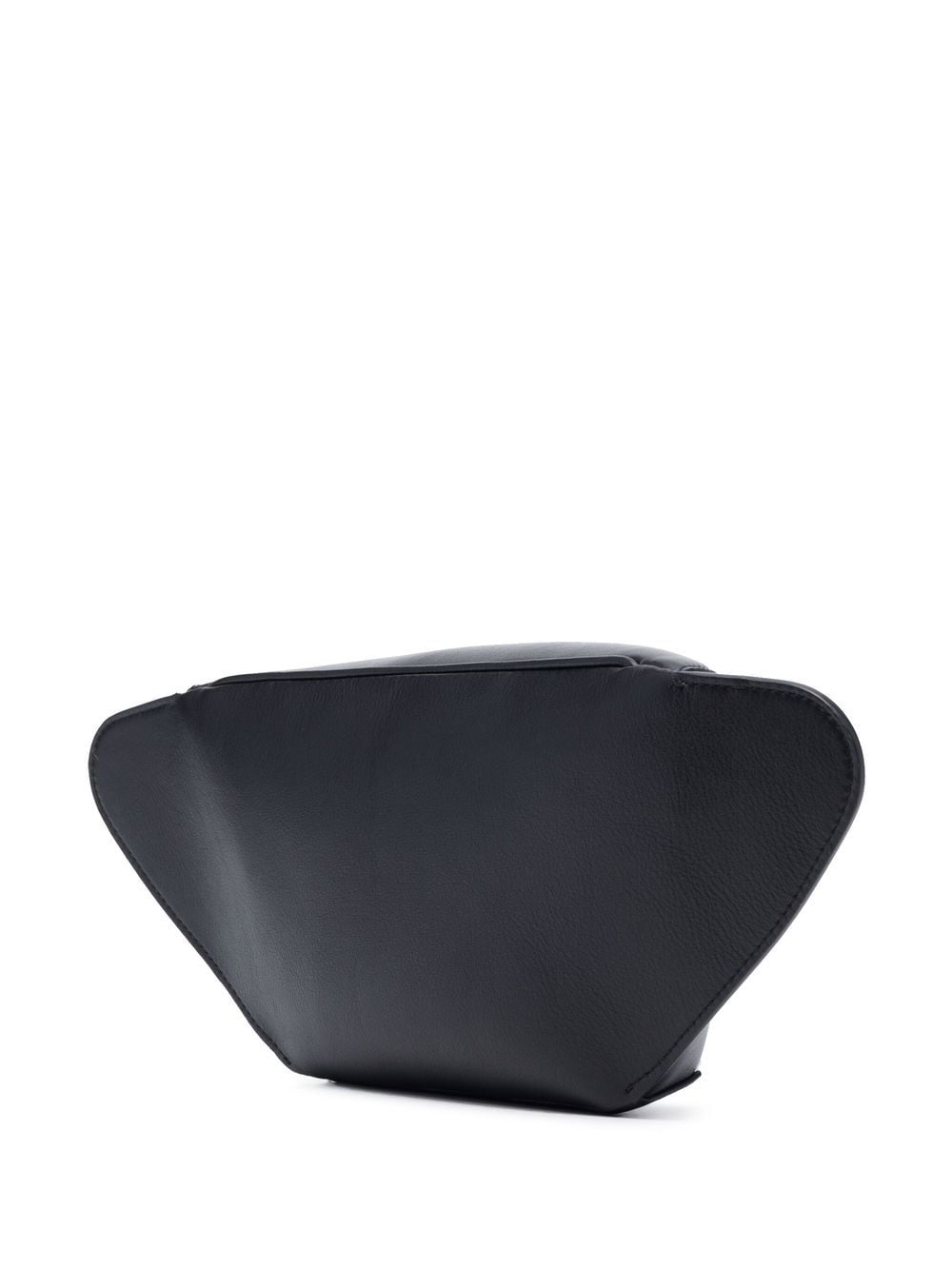 Alexander McQueen logo-embossed leather belt bag