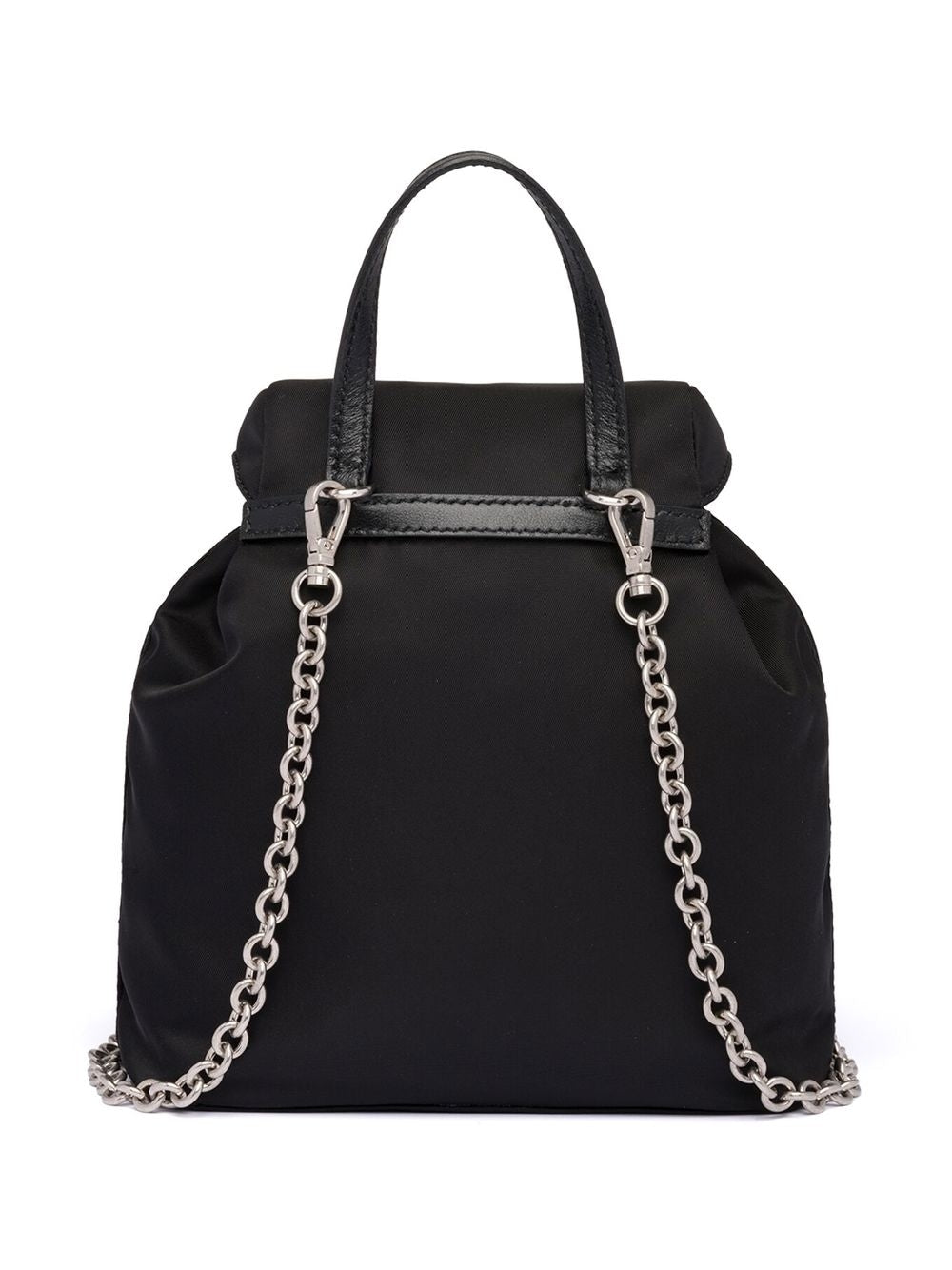 Pra*a vela logo-plaque backpack