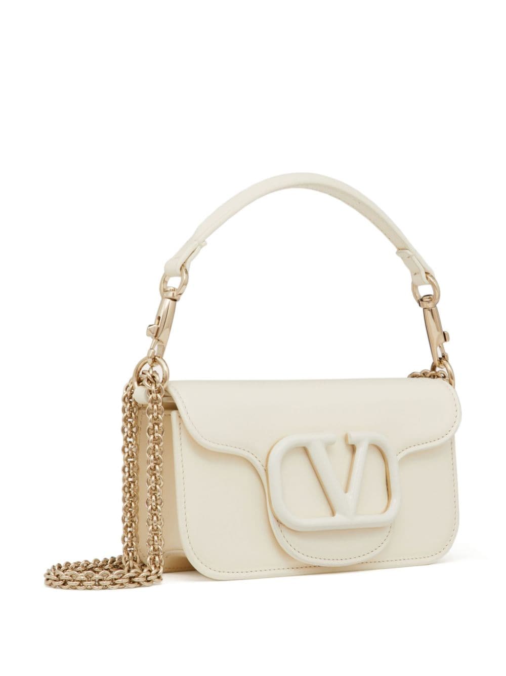 Valentino Garavani Locò leather shoulder bag