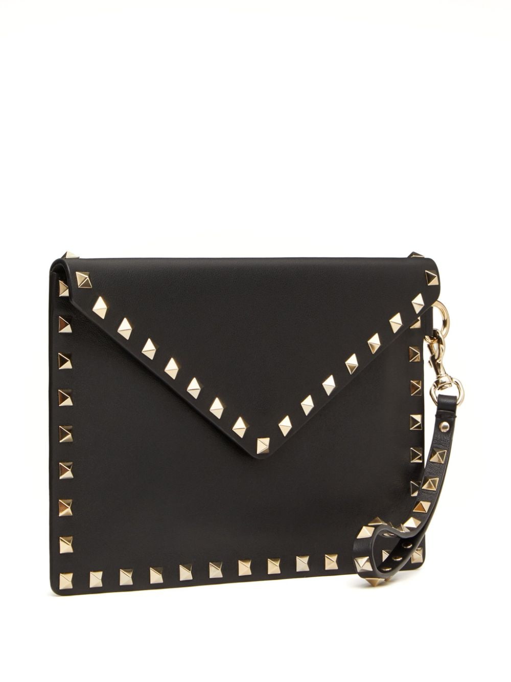 Valentino Garavani Rockstud leather clutch bag