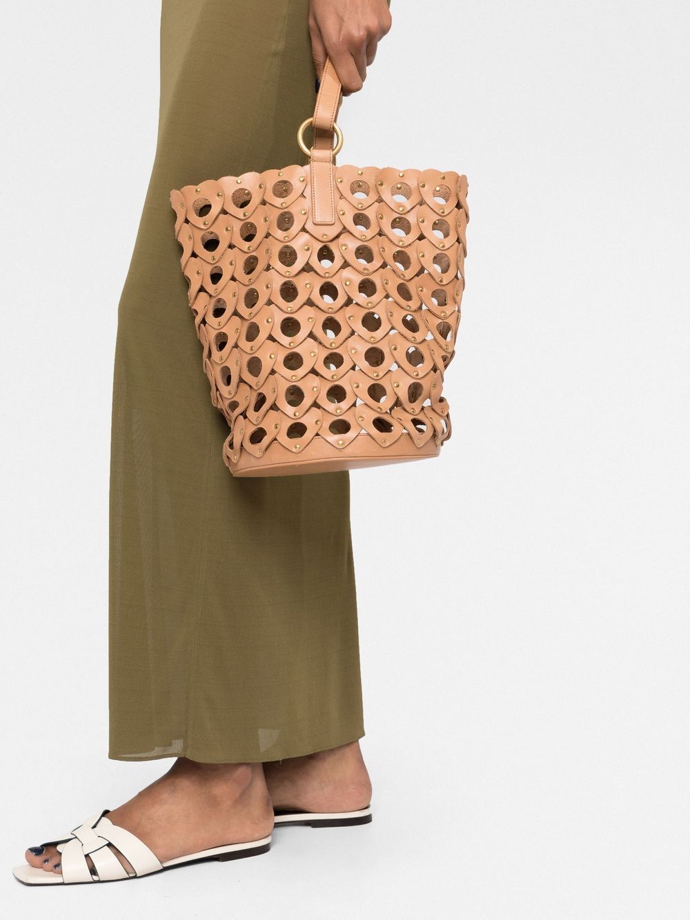 Saint Laurent Seau Coeur bucket bag