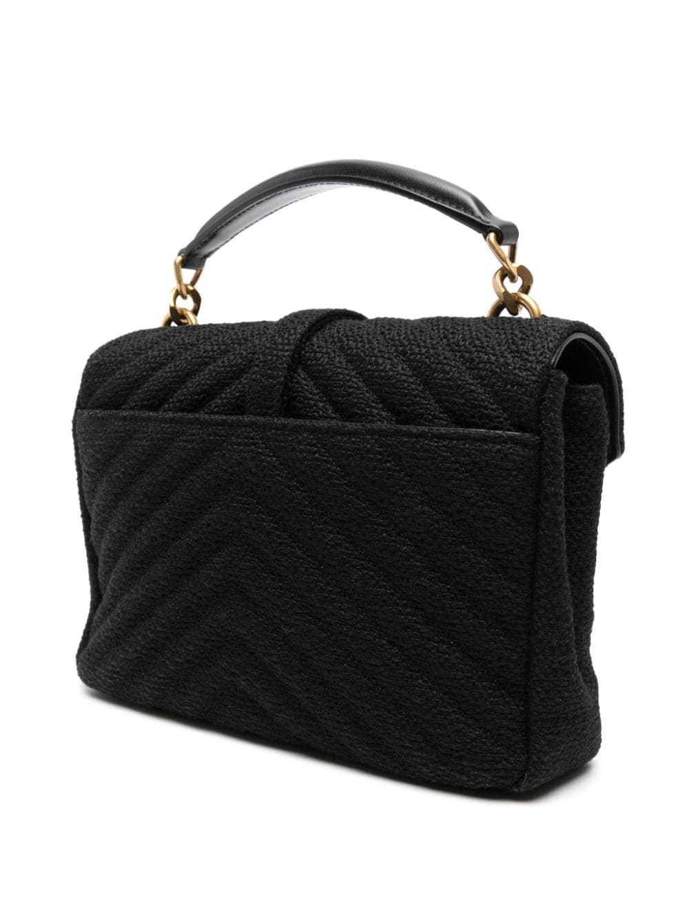 Saint Laurent medium College bouclé tote bag