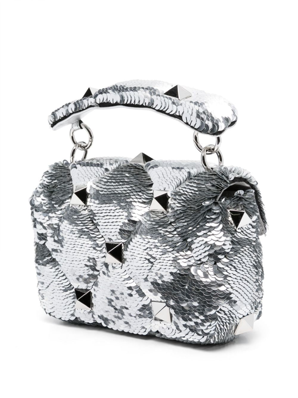 Valentino Garavani Roman Stud sequinned tote bag