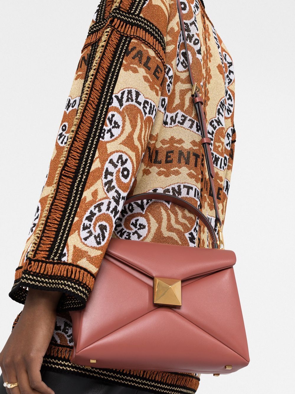 Valentino Garavani leather stud bag