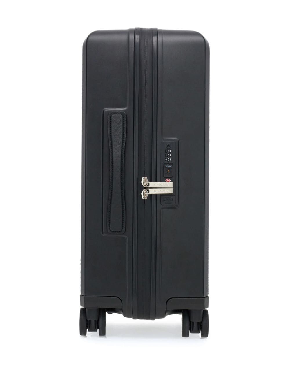 Ferragamo Gancio embossed pattern leather luggage