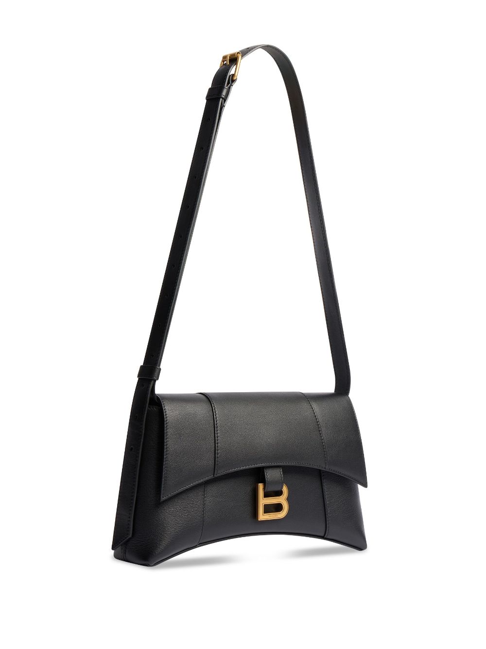Ba*len*cia*ga downtown xs leather shoulder bag