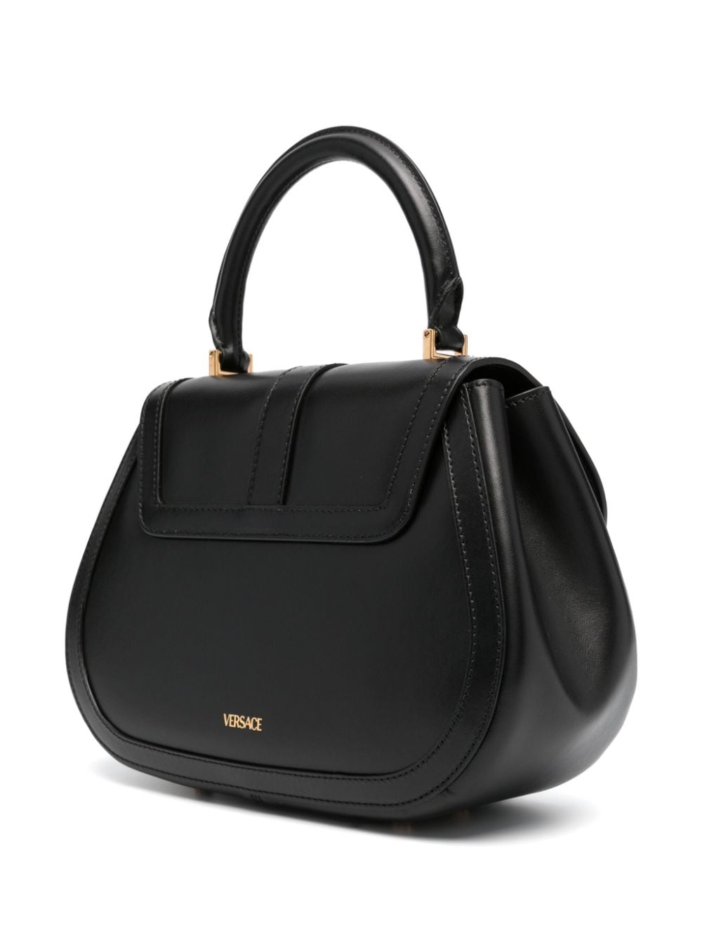 Versace Greca Goddess leather tote bag