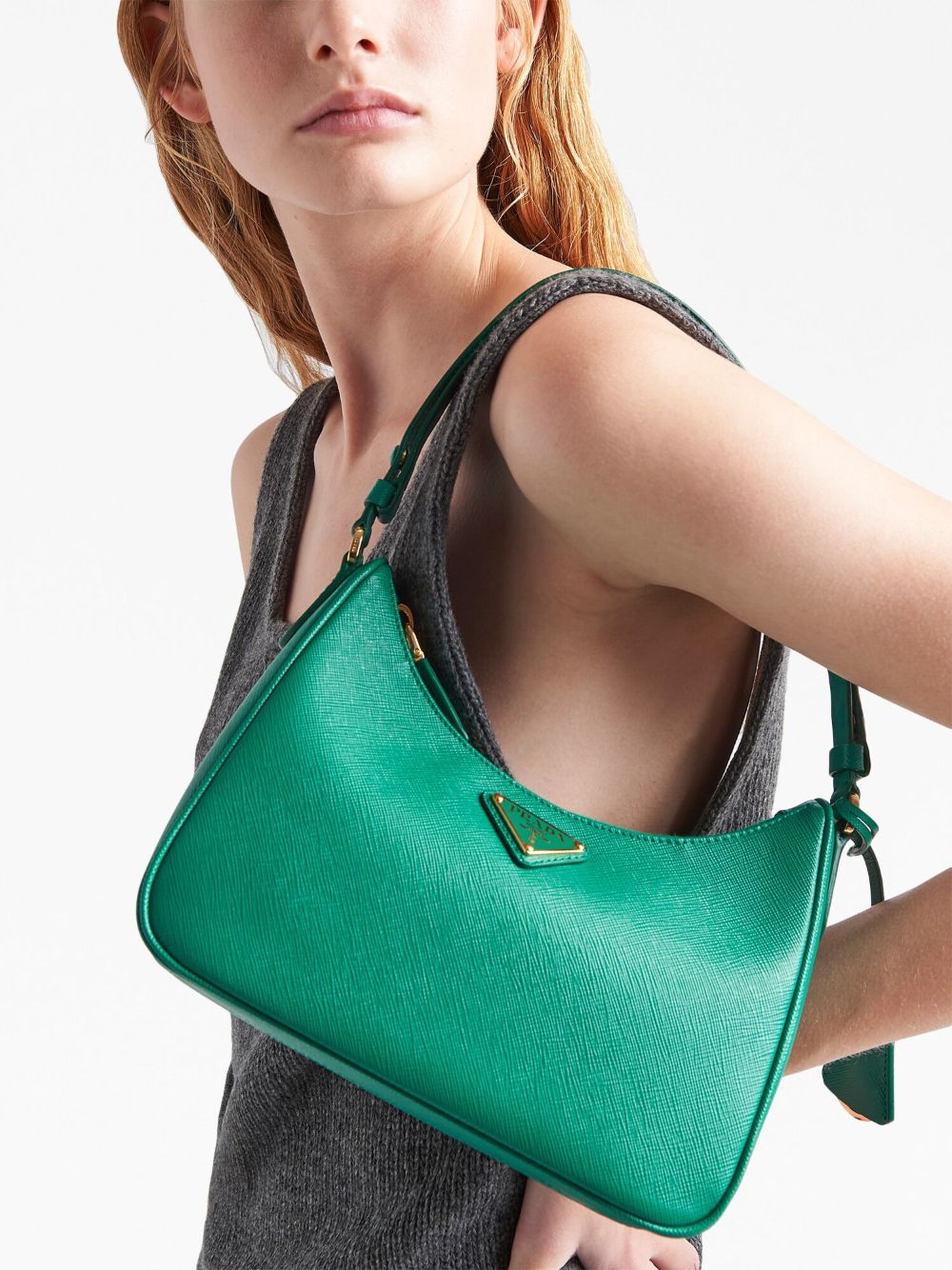 Pra*a re-edition leather mini bag