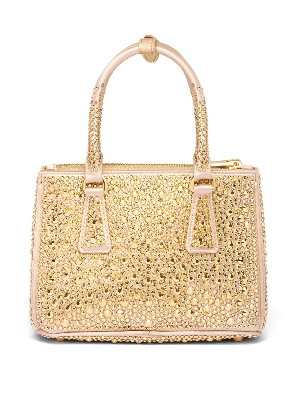 Pra*a galleria crystal-embellished satin mini bag
