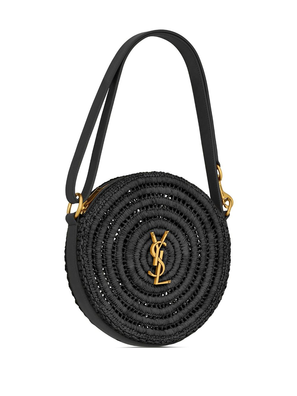 Saint Laurent Sac Rond logo-plaque bag