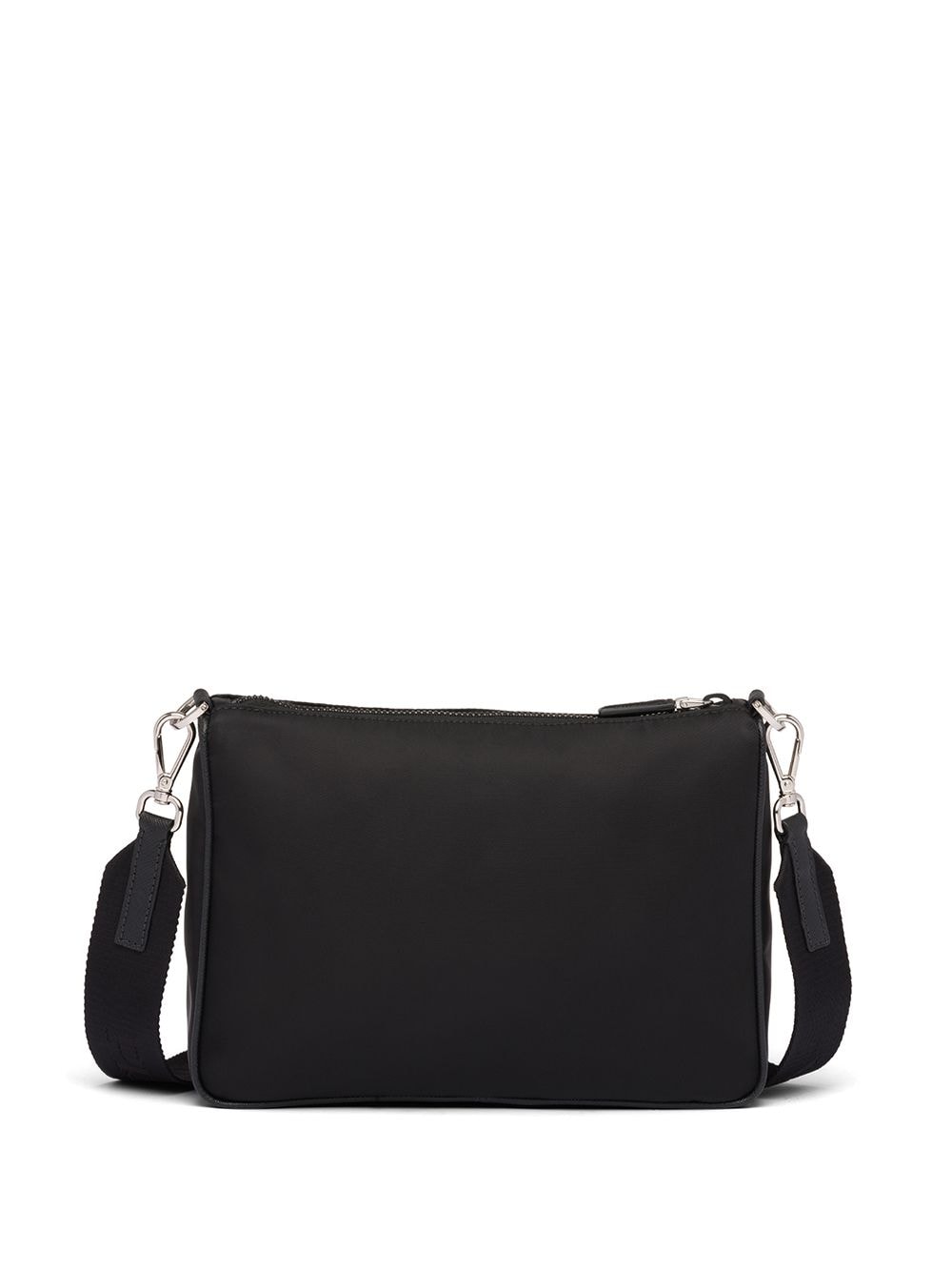 Pra*a logo-plaque shoulder bag