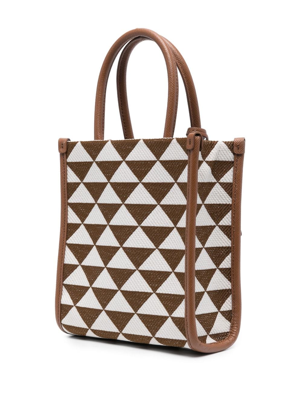 Pra*a symbole logo plaque tote bag