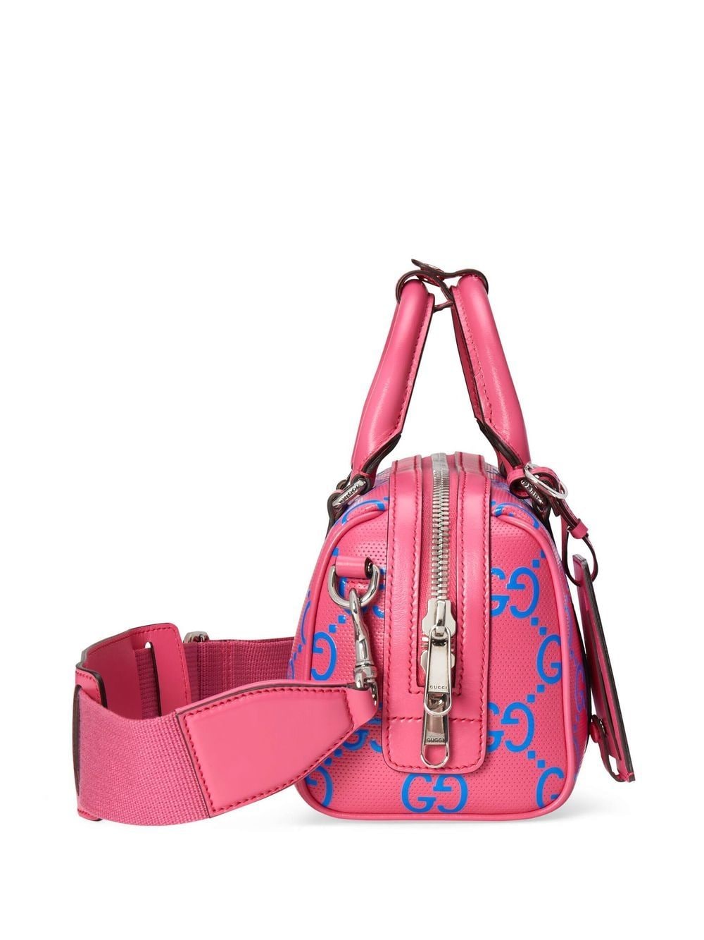 G*u*i gg embossed duffle bag