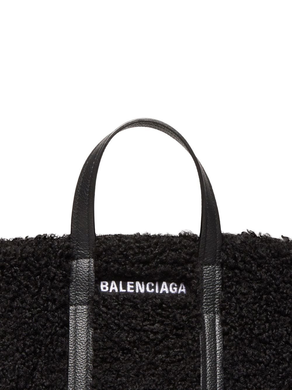 Ba*len*cia*ga everyday faux-shearling tote bag
