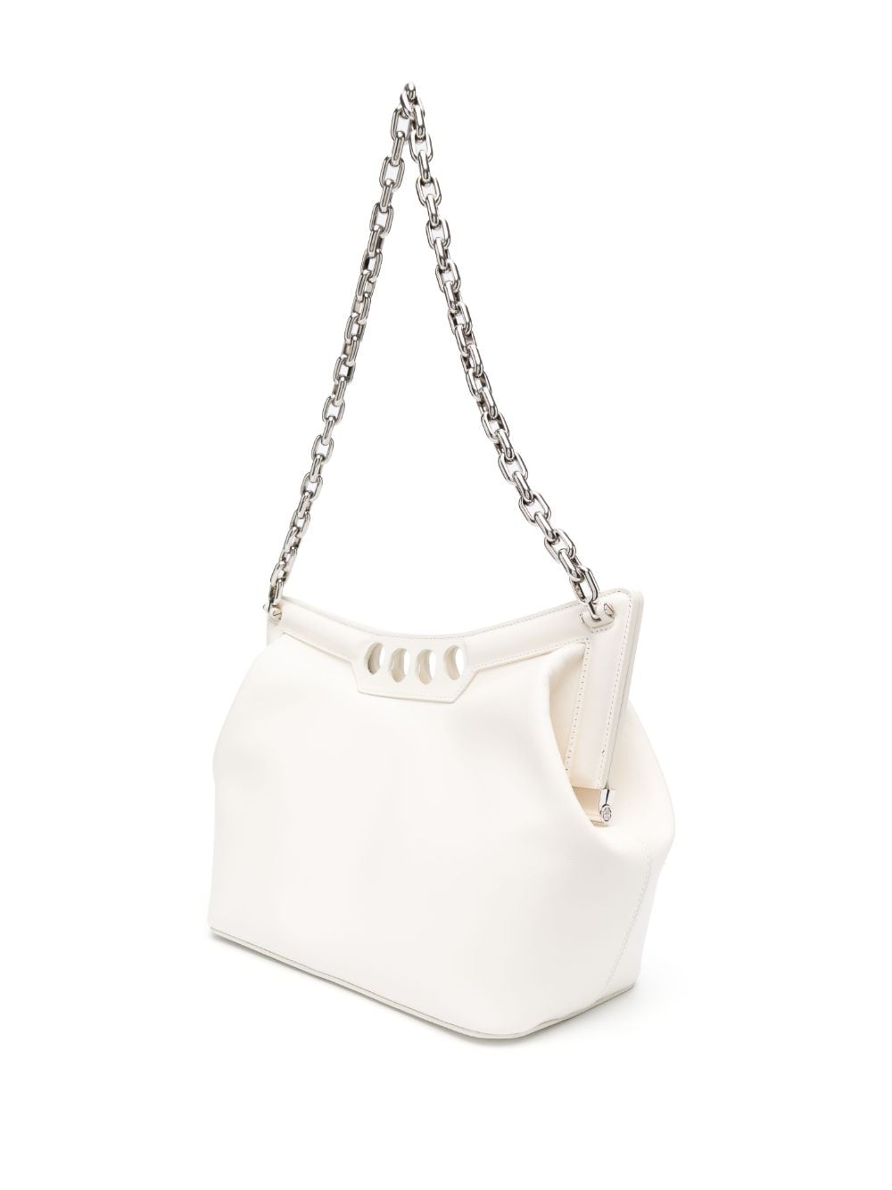 Alexander McQueen The Peak leather shoulder bag